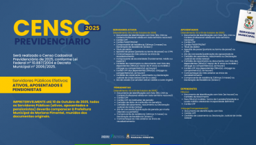 CENSO PREVIDENCIRIO 2025