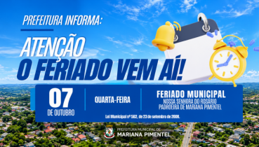 FERIADO MUNICIPAL