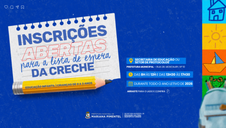 LISTA DE ESPERA PARA VAGAS NA CRECHE